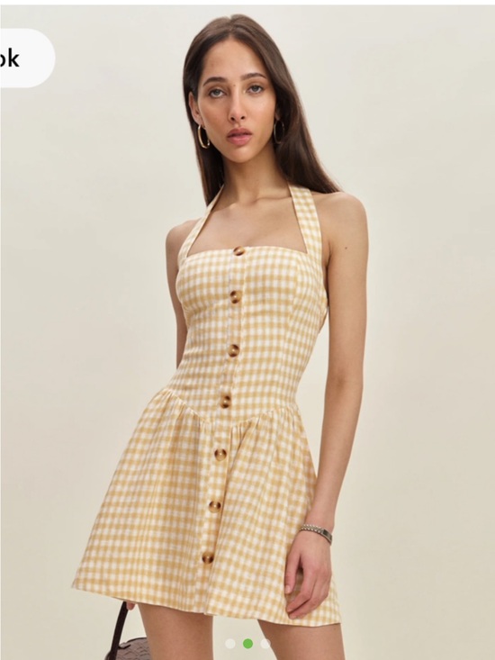 Reformation Dresses & Skirts - REFORMATION MARIELA Gingham Mini Dress